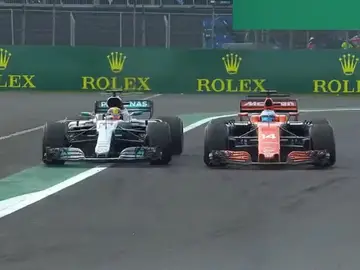 Lewis Hamilton y Fernando Alonso, 2017