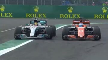 Lewis Hamilton y Fernando Alonso, 2017