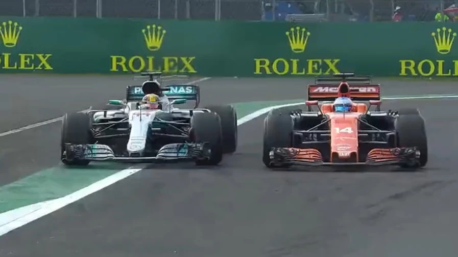 Lewis Hamilton y Fernando Alonso, 2017