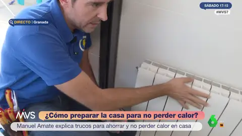 El experto Manuel Amate explica cómo purgar los radiadores