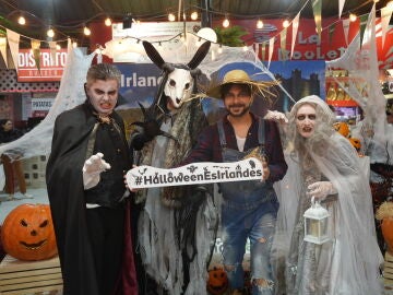 Halloween en el madrileño Mercado de la Paz.