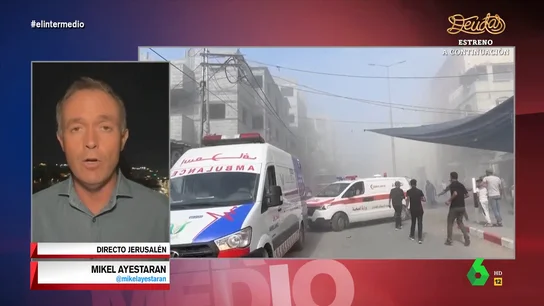 Mikel Ayestaran, sobre la situación de los campos de refugiados en Gaza: "Tienen una taza de váter para 3.000 personas" Mikel Ayestaran, sobre la situación de los campos de refugiados en Gaza: "Tienen una taza de váter para 3.000 personas"