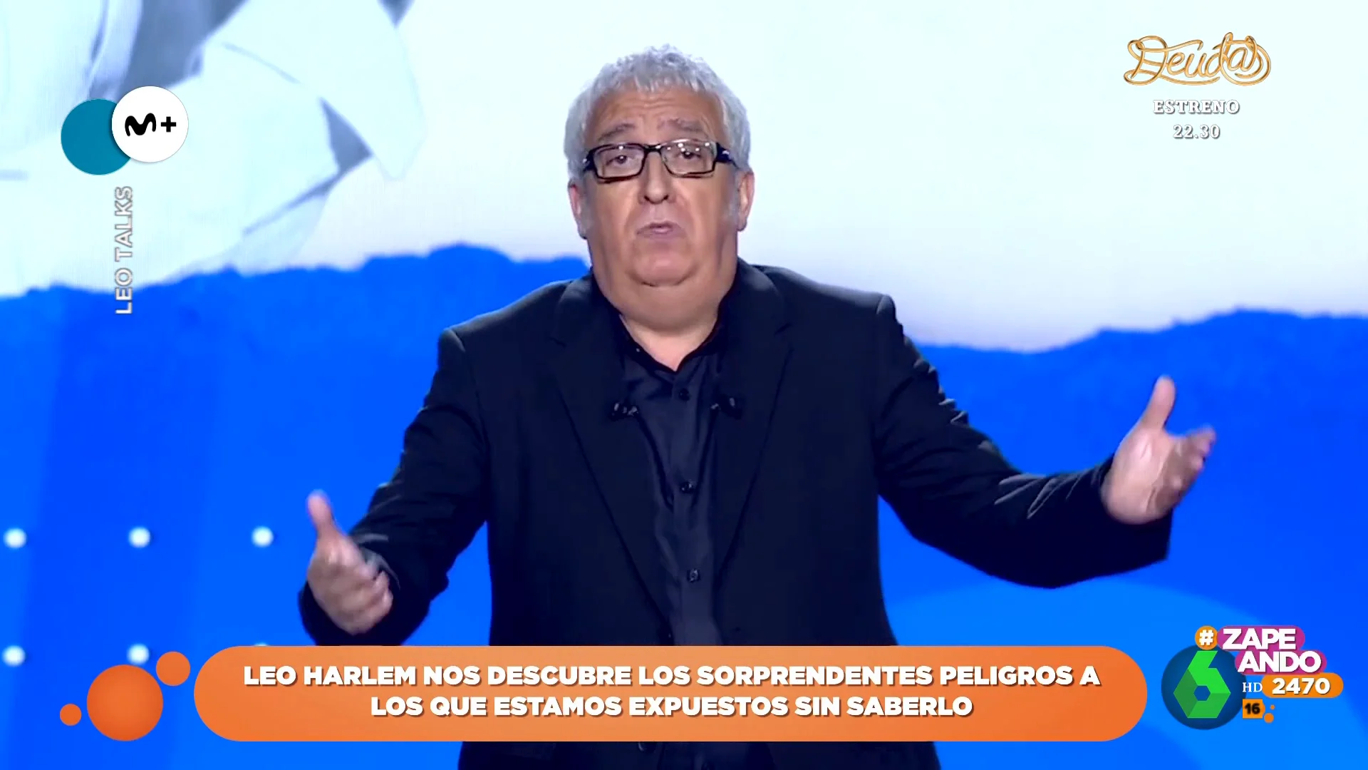 Leo Harlem, sobre los estudios de salud: "Una cosa es darnos información y otra provocarnos la sensación de muerte inminente"