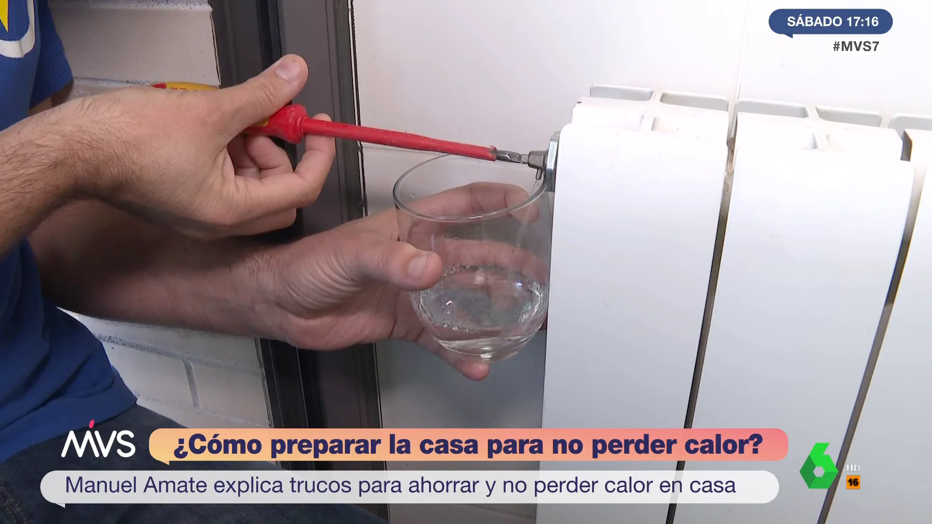 ¿Cómo se purga un radiador? El experto Manuel Amate lo aclara con este vídeo tutorial