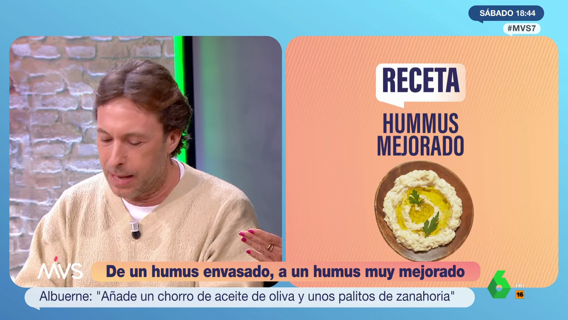 La recerta exprés de Gipsy Chef que convierte un humus regulero en un plato maravilloso