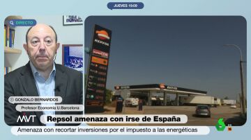 Gonzalo Bernardos tacha de "rabieta" la amenaza de Repsol de desinvertir en España: "No se marchará"