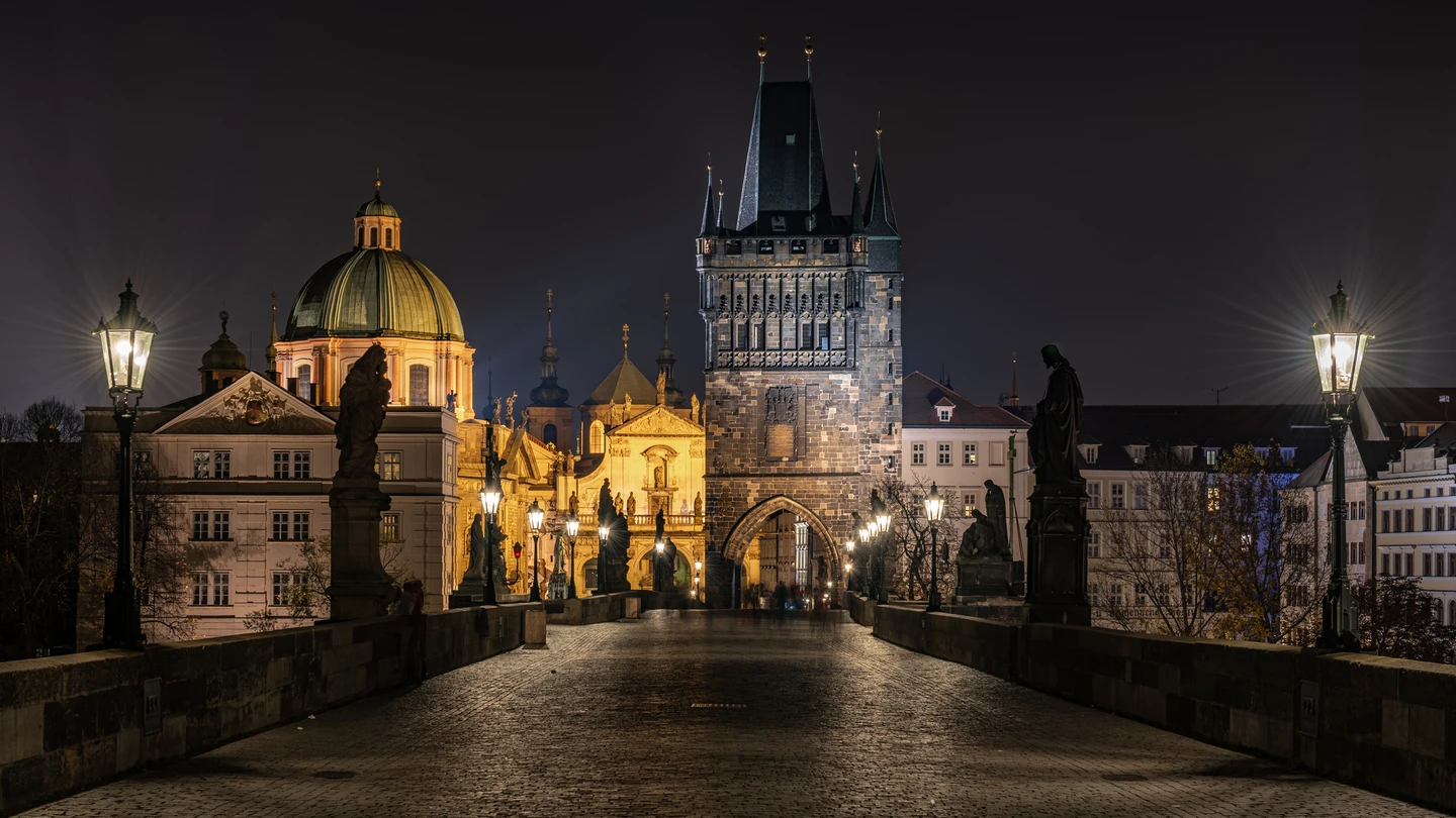 Praga de noche (República Checa) Praga de noche (República Checa)