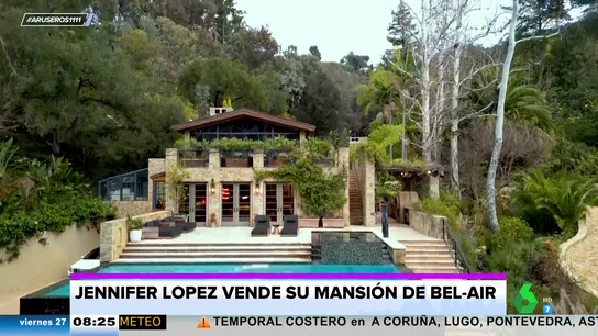 Así es la mansión que Jennifer Lopez ha vendido en Bel-Air por 34 millones de dólares Así es la mansión que Jennifer Lopez ha vendido en Bel-Air por 34 millones de dólares