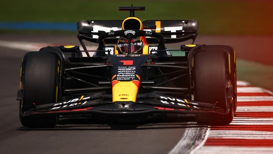 Verstappen, con el Red Bull en México Verstappen, con el Red Bull en México