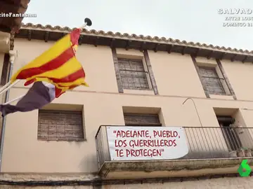 Banderas republicanas y el retrato de Franco quemado: así tomaron los maquis La Cerollera en plena celebración franquista