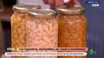Boris Izaguirre aplaude a Verónica Chazín su descubrimiento: así aprovecha el líquido de los tarros de legumbres 
