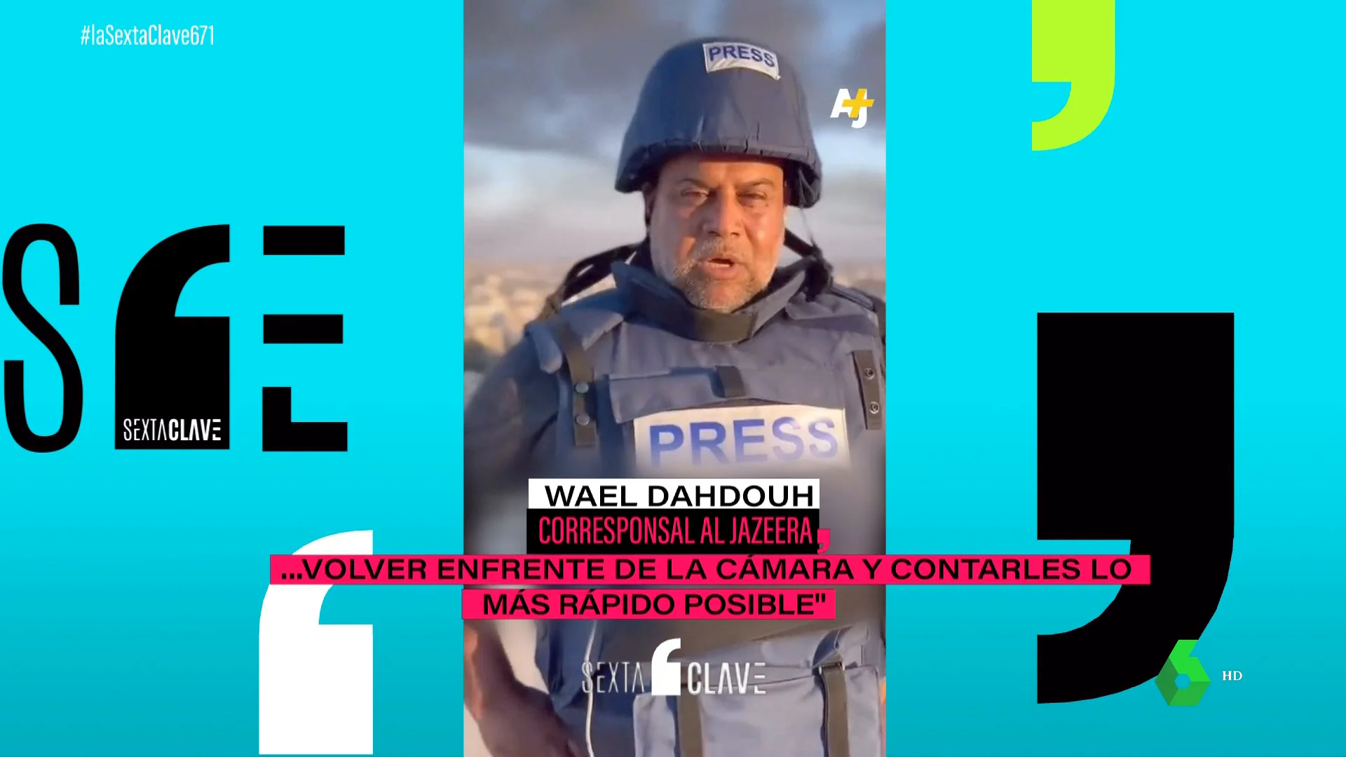 El periodista palestino que perdió a toda su familia en un bombardeo en Gaza vuelve a cubrir la guerra entre Israel y Hamás