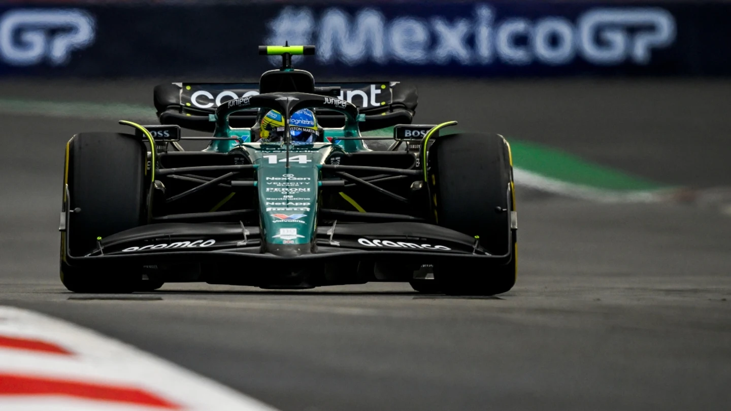 Fernando Alonso rueda en México Fernando Alonso rueda en México
