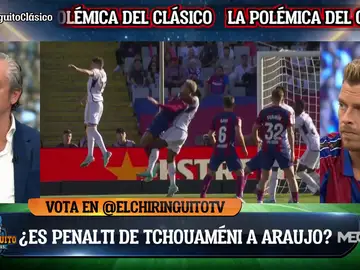 La encuesta más brutal del año en &#39;El Chiringuito&#39;: ¿Hay penalti de Tchouameni sobre Araújo?
