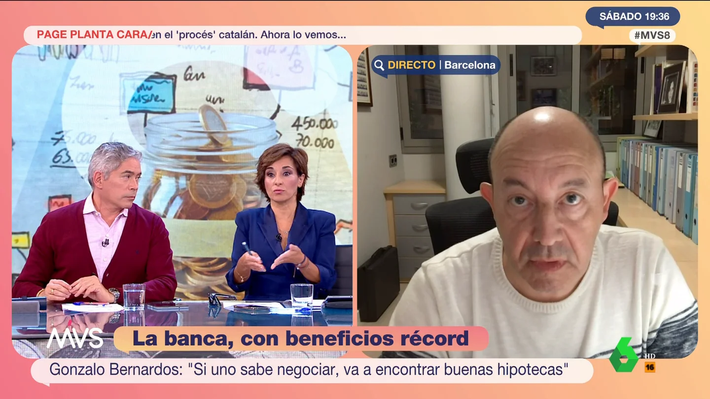 El consejo de Gonzalo Bernardos si necesitas una hipoteca: "Si uno sabe negociar, va a encontrar oportunidades" El consejo de Gonzalo Bernardos si necesitas una hipoteca: "Si uno sabe negociar, va a encontrar oportunidades"