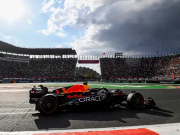Max Verstappen, al frente de los libres del viernes en México Max Verstappen, al frente de los libres del viernes en México