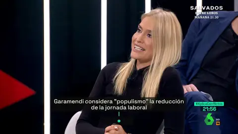 Afra Blanco ve como una "conquista histórica" la reducción de la jornada laboral aunque insiste en que "es mejorable"