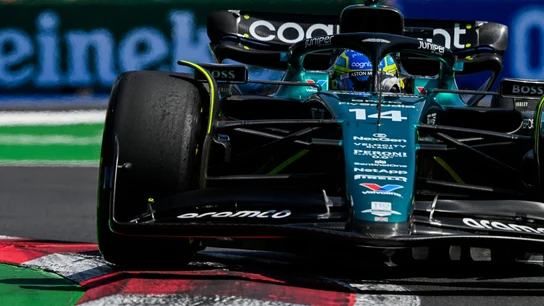 Fernando Alonso, en México Fernando Alonso, en México