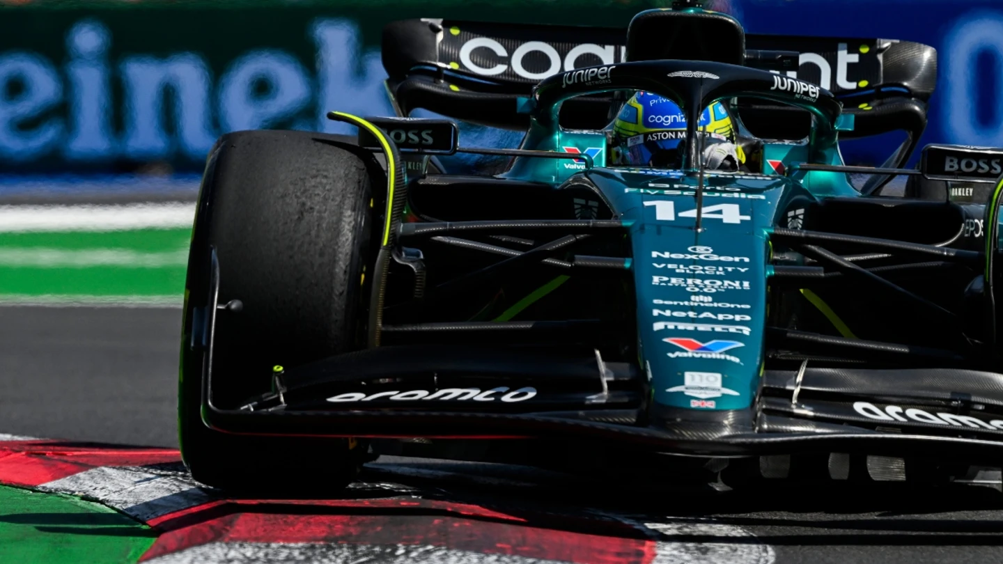 Fernando Alonso, en México Fernando Alonso, en México