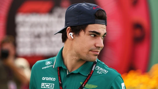 Lance Stroll, piloto de Aston Martin Lance Stroll, piloto de Aston Martin