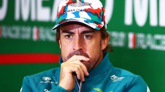 Fernando Alonso, en México Fernando Alonso, en México