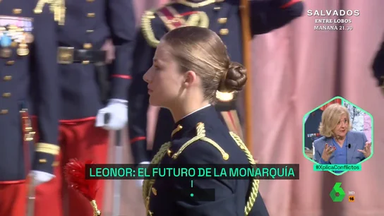 Carmen Enríquez, sobre la princesa Leonor: "Decir que es la más guapa de... es una cursilada" Carmen Enríquez, sobre la princesa Leonor: "Decir que es la más guapa de... es una cursilada"