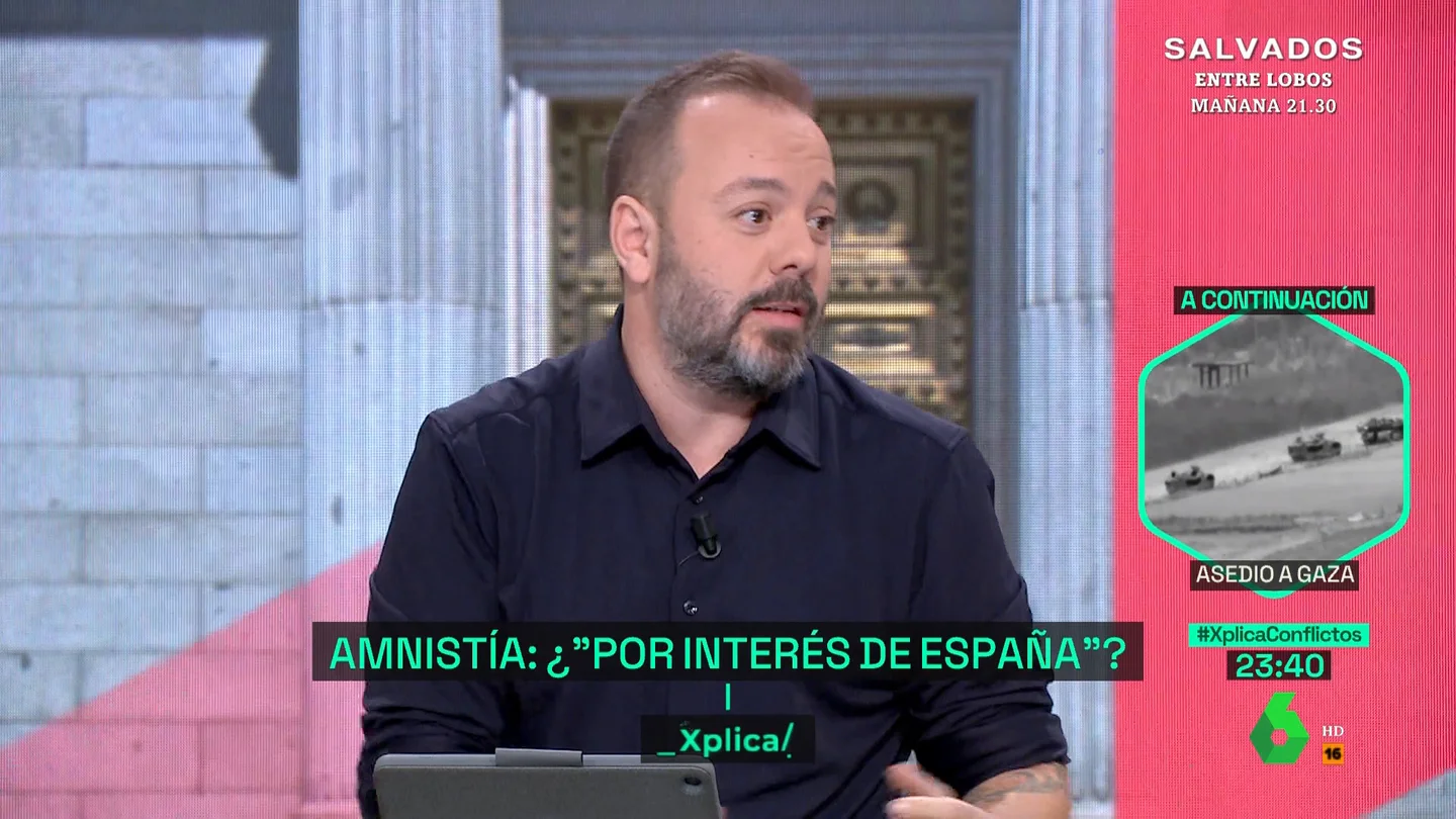 Antonio Maestre: "Lo que importa a buena parte de la población es si la amnistía sirve para dar un gobierno que consiga mejorar su vida" Antonio Maestre: "Lo que importa a buena parte de la población es si la amnistía sirve para dar un gobierno que consiga mejorar su vida"