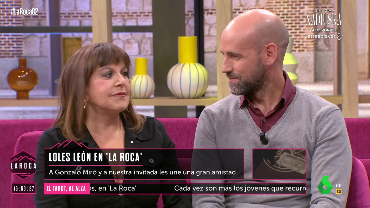 El motivo por el que Loles León y Gonzalo Miró estuvieron un año sin hablarse El motivo por el que Loles León y Gonzalo Miró estuvieron un año sin hablarse