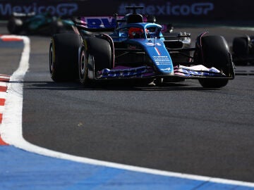 Esteban Ocon, con el Alpine