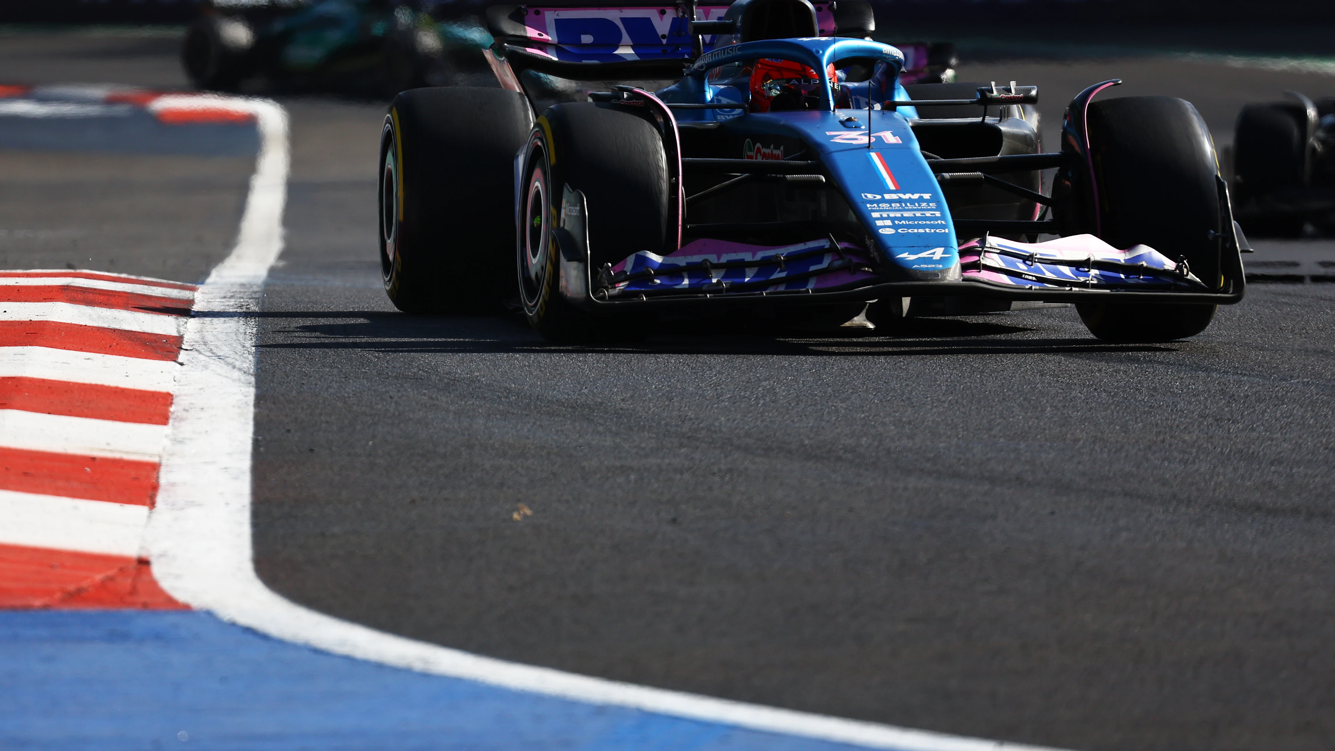 Esteban Ocon, con el Alpine