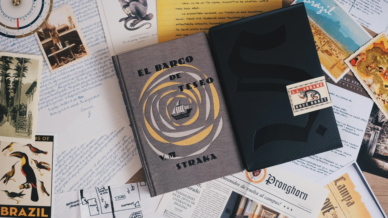 'S. el barco de Teseo', de J. J. Abrams y Doug Dorst