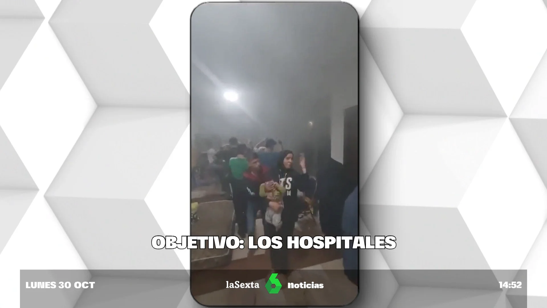 Objetivo, los hospitales