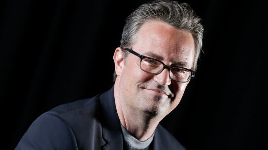 Matthew Perry (Chandler Bing, en 'Friends', en una imagen de 2015.