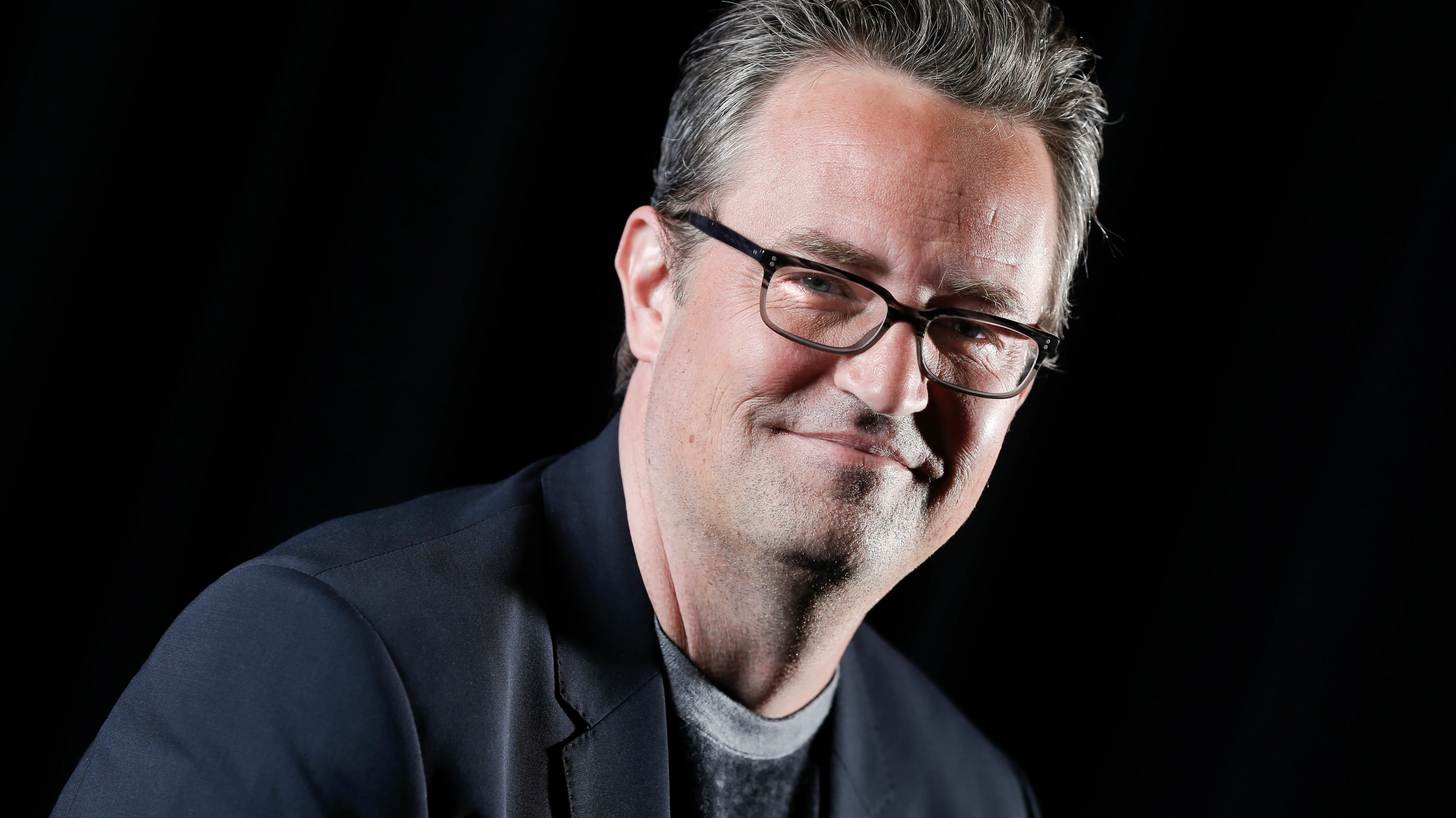 Matthew Perry (Chandler Bing, en 'Friends', en una imagen de 2015