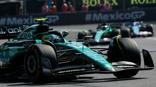 Fernando Alonso, en México Fernando Alonso, en México