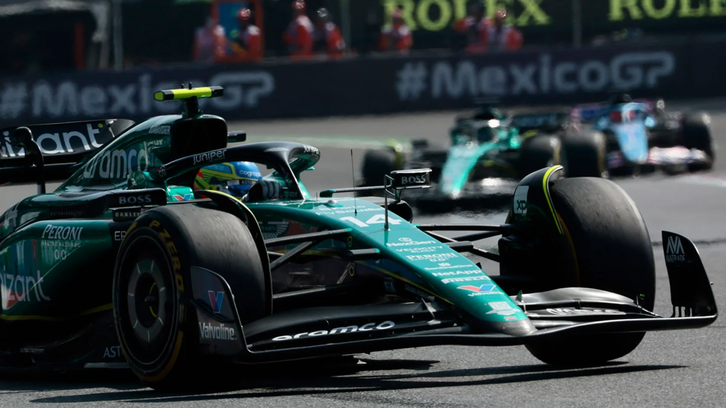 Fernando Alonso, en México Fernando Alonso, en México