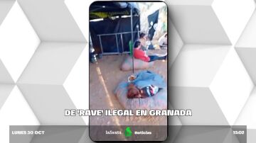 rave ilegal Guadix