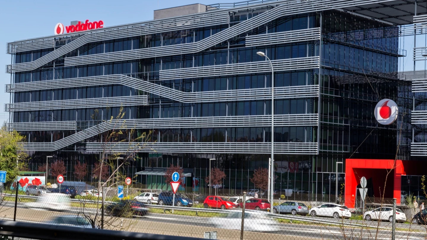 Imagen de archivo de la sede de Vodafone en España Imagen de archivo de la sede de Vodafone en España