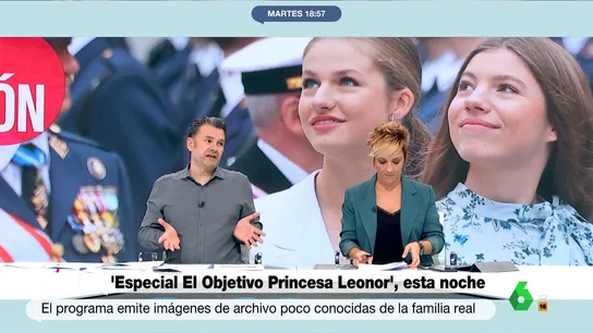 La reflexión de Iñaki López sobre la reina Sofía: Es una bendita, la van a castigar sin hacer nada "Su único delito es haber aguantado lo que ha aguantado", afirma Iñaki López en este vídeo donde Ana Pastor opina en Más Vale Tarde sobre el muy comentado gesto serio de la reina Letizia durante la jura de la Constitución de la princesa Leonor.