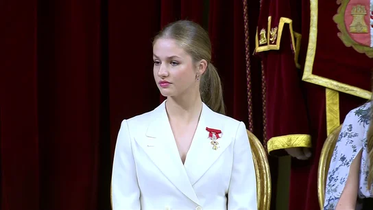 La princesa Leonor en el Congreso La princesa Leonor en el Congreso