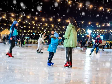Pista de patinaje sobre hielo Pista de patinaje sobre hielo