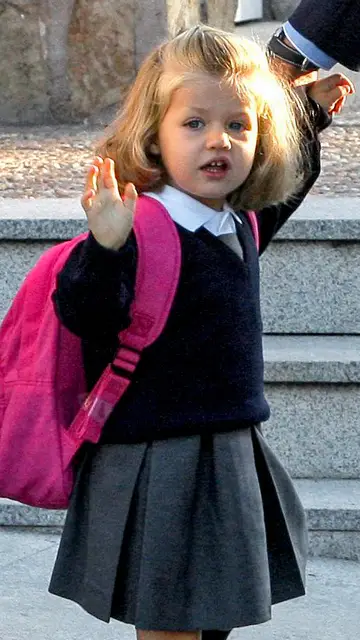 Primer día de colegio de la princesa Leonor Primer día de colegio de la princesa Leonor