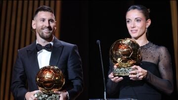 Leo Messi y Aitana Bonmatí