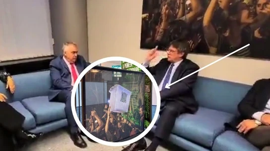 Reunión en Bruselas de Carles Puigdemont y Santos Cerdán Reunión en Bruselas de Carles Puigdemont y Santos Cerdán