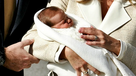 7 de noviembre de 2005. La princesa Leonor, con una semana de vida 7 de noviembre de 2005. La princesa Leonor, con una semana de vida