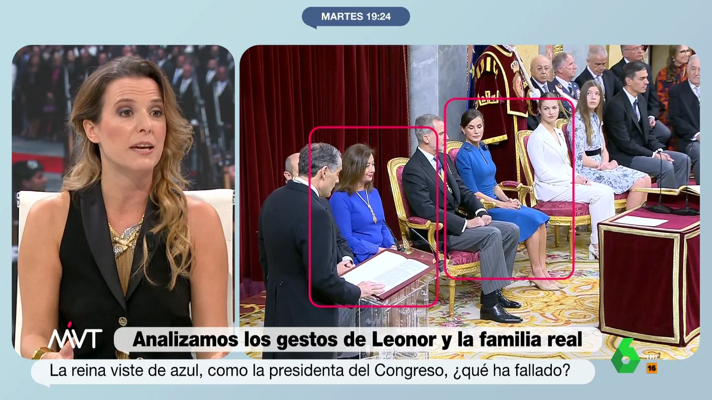 Patrycia Centeno desvela qué hay tras la coincidencia de vestido de Letizia y Armengol: ¿es un error de protocolo? Patrycia Centeno desvela qué hay tras la coincidencia de vestido de Letizia y Armengol: ¿es un error de protocolo?