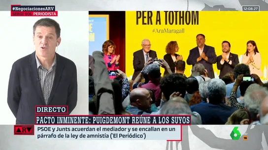 El análisis de Sergi Sol sobre la relación entre ERC y Junts: "Es una batalla permanente" El análisis de Sergi Sol sobre la relación entre ERC y Junts: "Es una batalla permanente"
