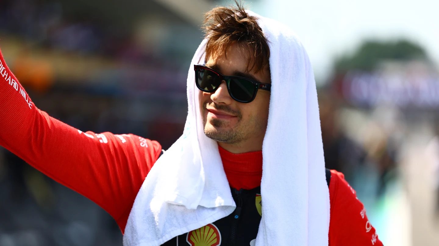 Charles Leclerc en el GP de México Charles Leclerc en el GP de México