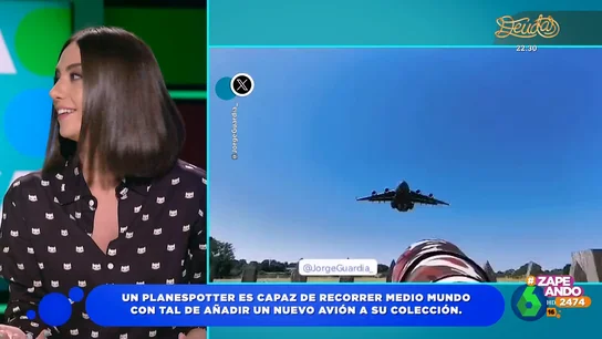 Maya Pixelskaya descubre a los 'planespotters' y su peculiar afición Maya Pixelskaya descubre a los 'planespotters' y su peculiar afición