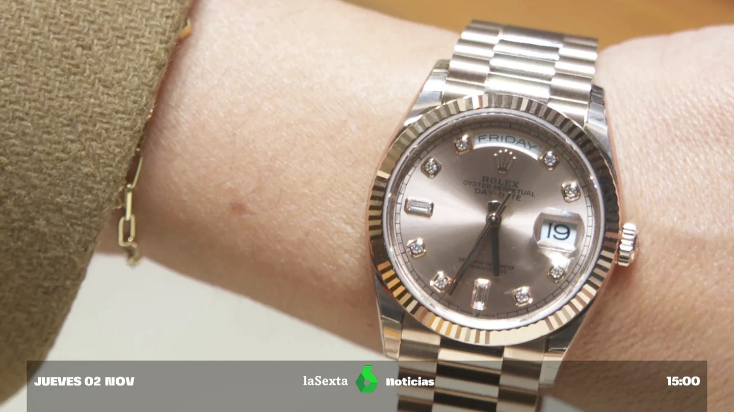 golpe a la banda del Rolex golpe a la banda del Rolex